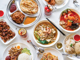 Malaysian food spread at Papparich Southgate